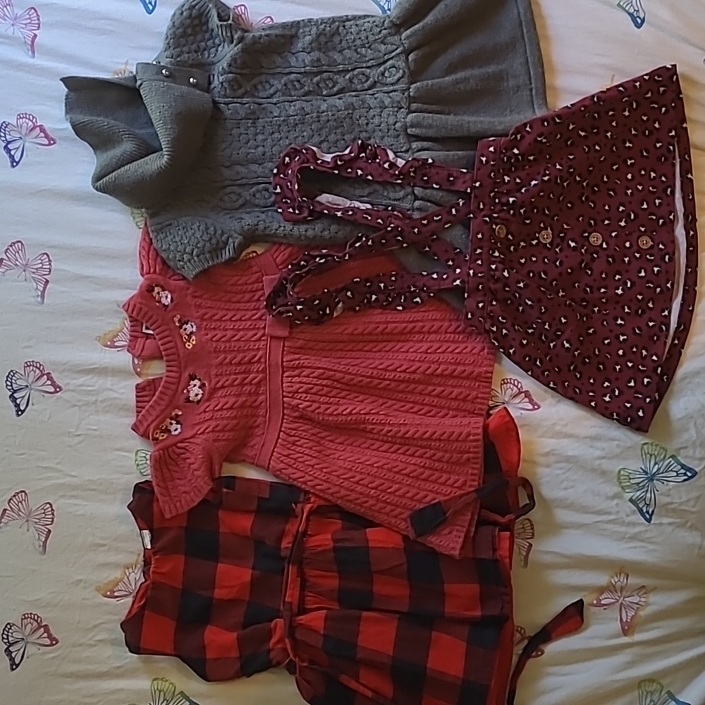 2T winter dress bundle